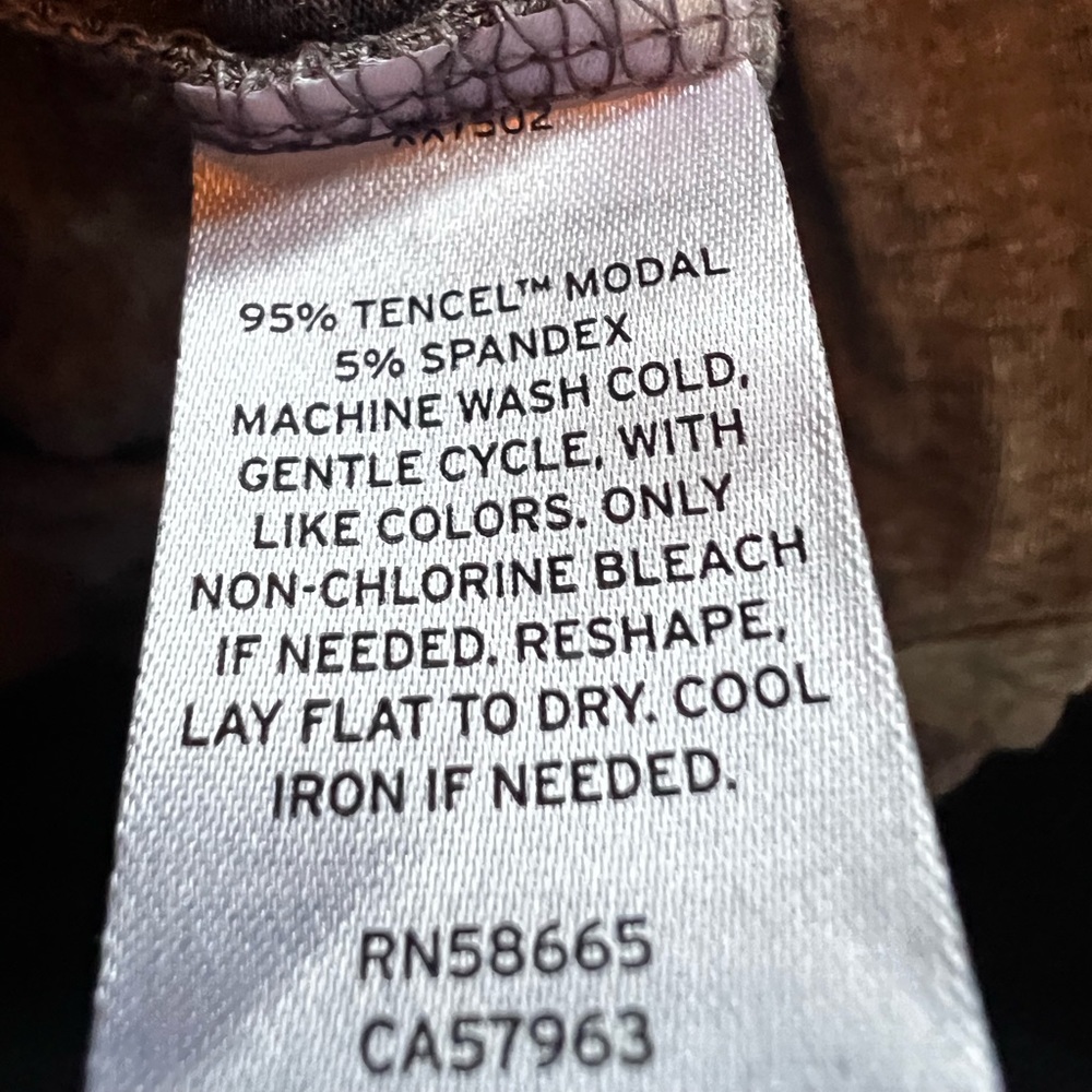 NWT Halogen Long Sleeve T-Shirt, Heather Gray, Size XXS - Picture 6 of 6